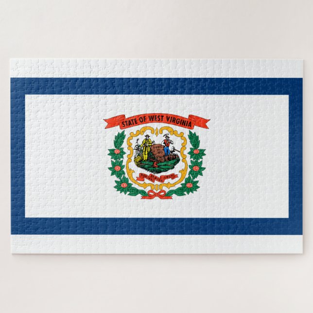 Staatsflagge West Virginia (Horizontal)