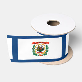 Staatsflagge West Virginia Satinband