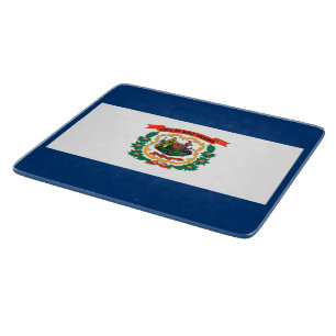 Staatsflagge West Virginia Schneidebrett