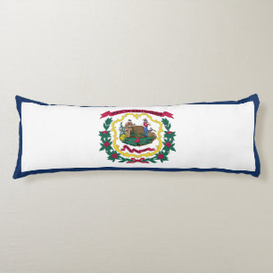 Staatsflagge West Virginia Seitenschläferkissen