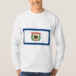 Staatsflagge West Virginia T-Shirt