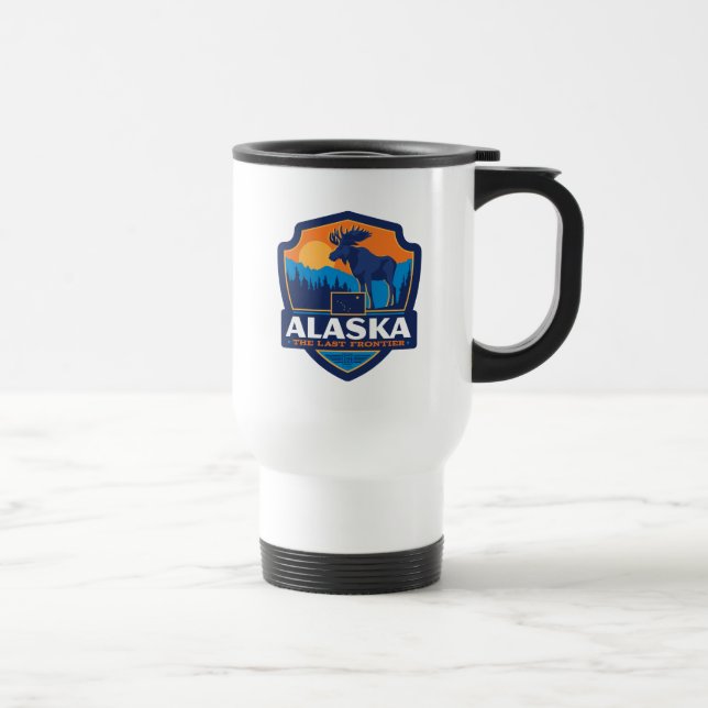 Staatsstolz | Alaska Reisebecher (Rechts)
