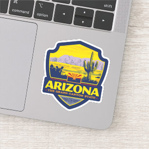 Staatsstolz Arizona 2 Aufkleber