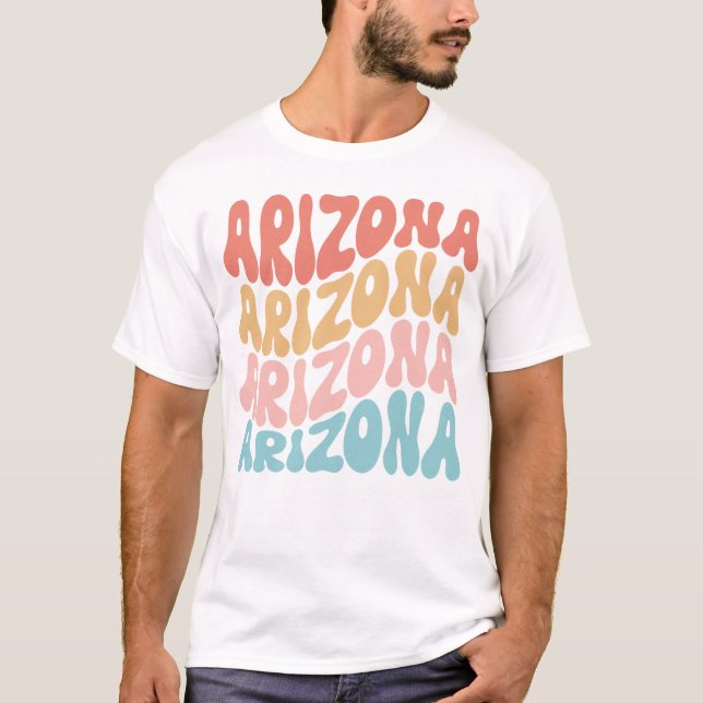 Staatsstolz Arizona T-Shirt (Vorderseite)