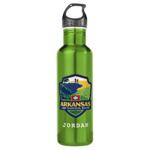 Staatsstolz   Arkansas Edelstahlflasche