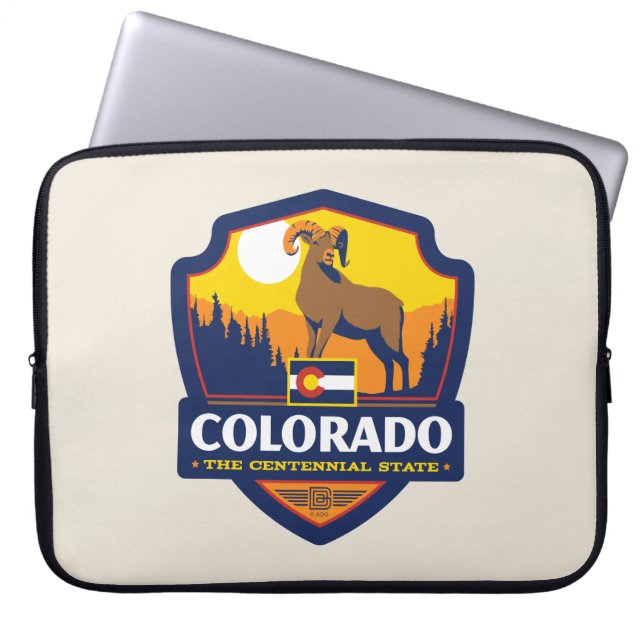 Staatsstolz | Colorado Laptopschutzhülle (Vorderseite)
