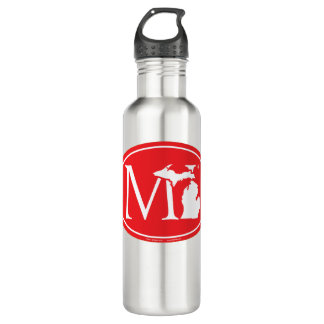Staatsstolz-Euro: MI Michigan Trinkflasche