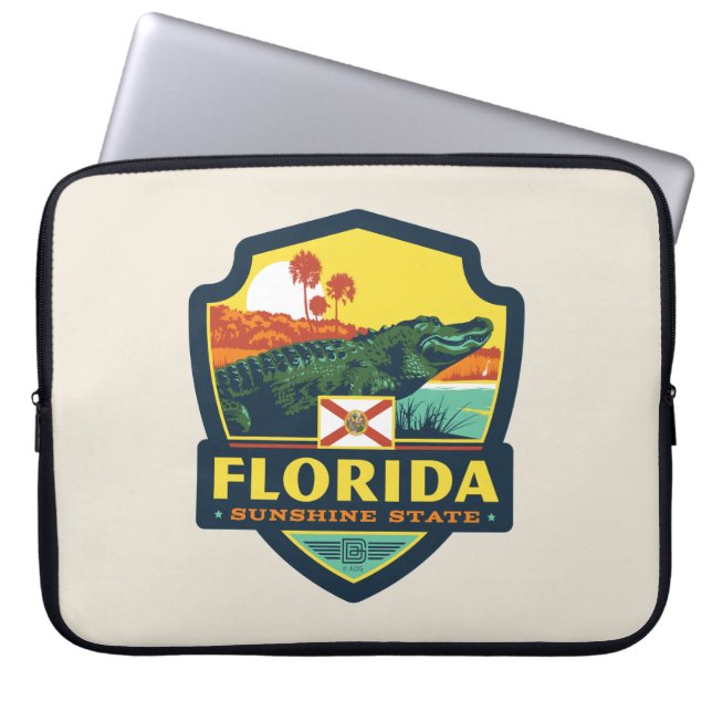 Staatsstolz | Florida Laptopschutzhülle (Vorderseite)