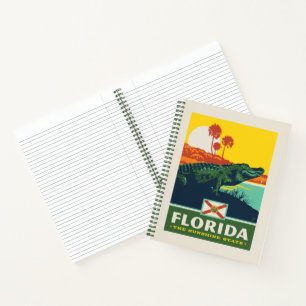 Staatsstolz Florida Notizbuch