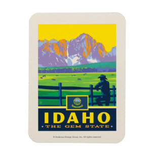 Staatsstolz   Idaho Magnet