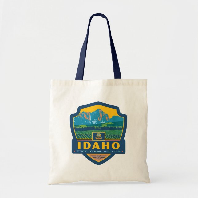 Staatsstolz | Idaho Tragetasche (Vorne)