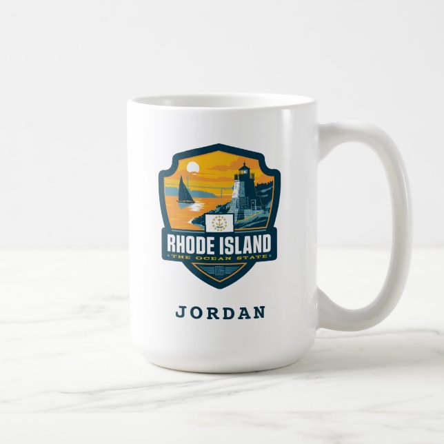 Staatsstolz | Insel Rhode Kaffeetasse (Rechts)
