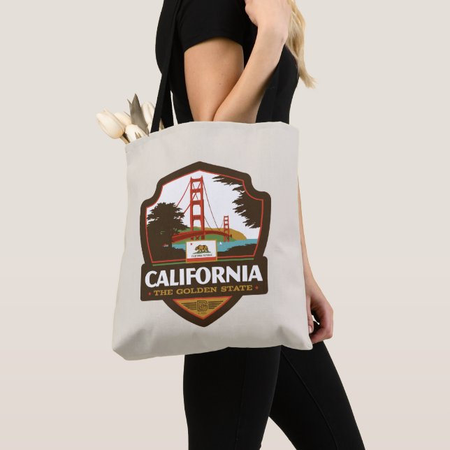 Staatsstolz | Kalifornien Tasche (Von Nahem)