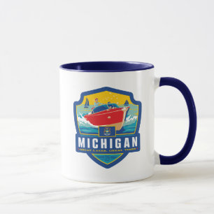 Staatsstolz Michigan Tasse