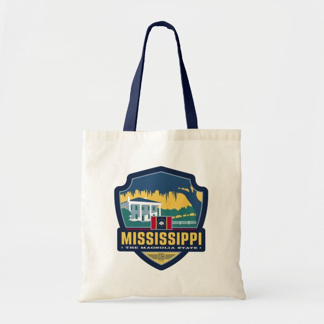 Staatsstolz | Mississippi Tragetasche (Vorne)