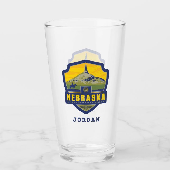 Staatsstolz | Nebraska Glas (Vorderseite)