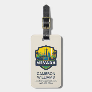 Staatsstolz   Nevada Gepäckanhänger