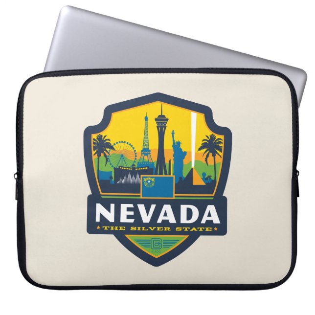 Staatsstolz | Nevada Laptopschutzhülle (Vorderseite)