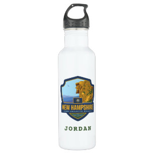 Staatsstolz   New Hampshire Edelstahlflasche