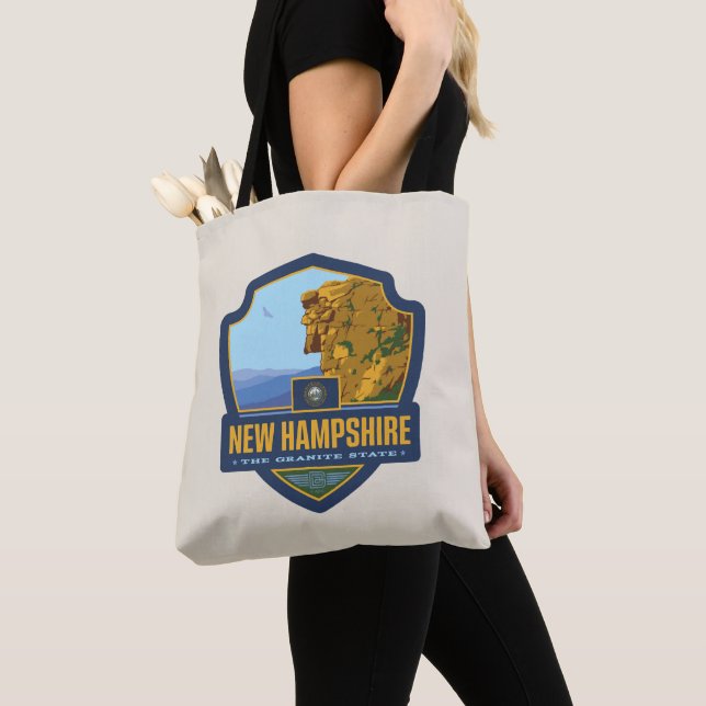Staatsstolz | New Hampshire Tasche (Von Nahem)