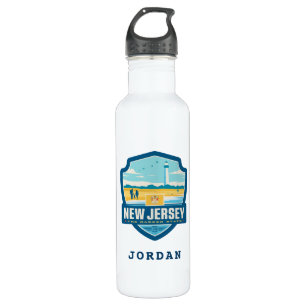 Staatsstolz   New Jersey Edelstahlflasche