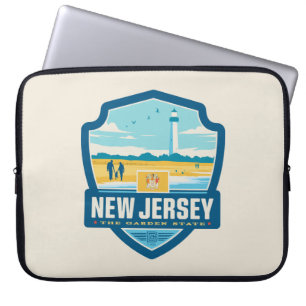 Staatsstolz New Jersey Laptopschutzhülle
