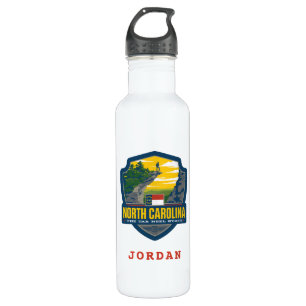 Staatsstolz   North Carolina Edelstahlflasche