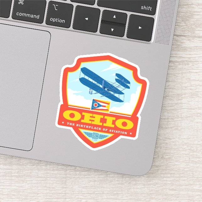 Staatsstolz | Ohio Aufkleber (Detail)