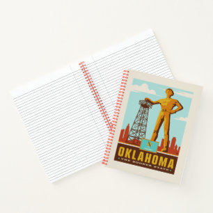 Staatsstolz   Oklahoma Notizbuch