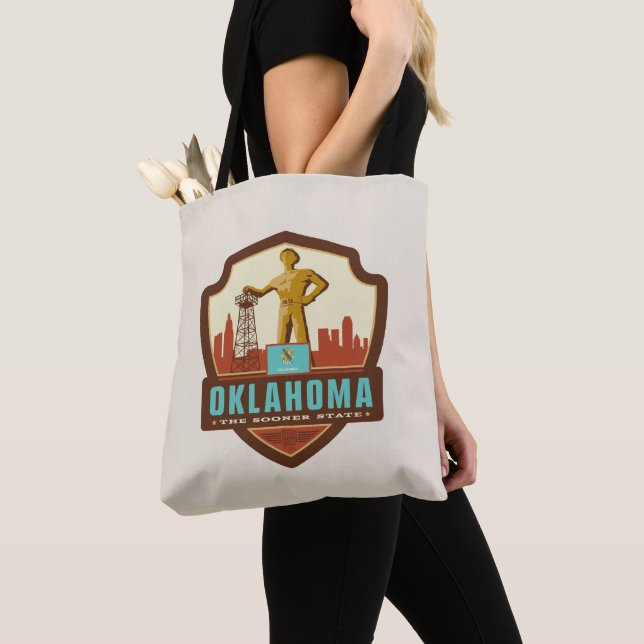 Staatsstolz | Oklahoma Tasche (Von Nahem)