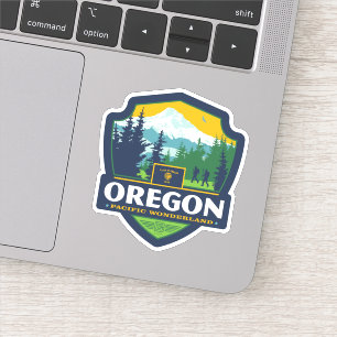 Staatsstolz   Oregon Aufkleber
