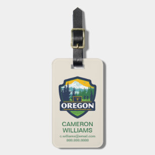 Staatsstolz Oregon Gepäckanhänger