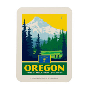 Staatsstolz   Oregon Magnet