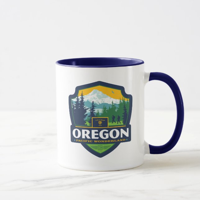 Staatsstolz | Oregon Tasse (Rechts)