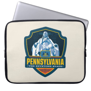 Staatsstolz Pennsylvania Laptopschutzhülle