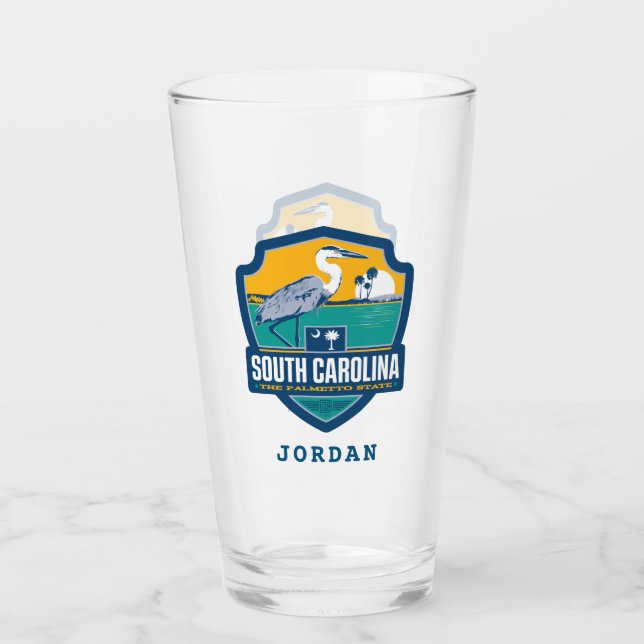 Staatsstolz | South Carolina Glas (Vorderseite)
