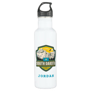 Staatsstolz   South Dakota Edelstahlflasche