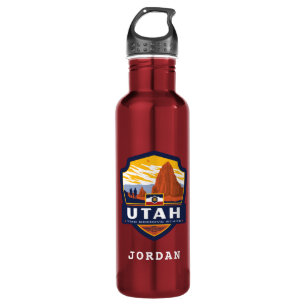 Staatsstolz   Utah Edelstahlflasche