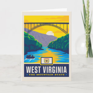 Staatsstolz   West Virginia Karte