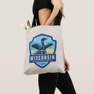 Staatsstolz   Wisconsin Tasche