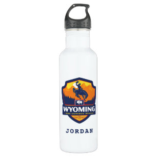 Staatsstolz   Wyoming Edelstahlflasche