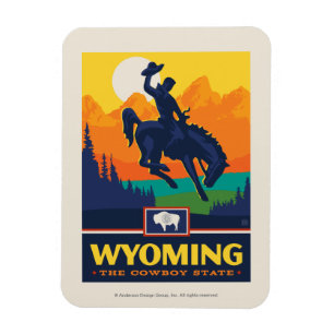 Staatsstolz Wyoming Magnet