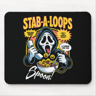 Stab-a-loops Horror Frühstücksbox Halloween  Mousepad