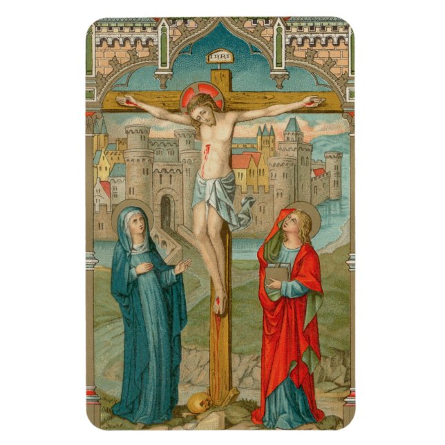 Stabat Mater (SAU 27) 4" x6 " Magnet (Vertikal)