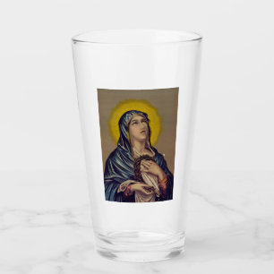 Stabat Mater unsere Lady der Trauern Glas