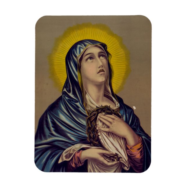 Stabat Mater unsere Lady der Trauern Magnet (Vertikal)