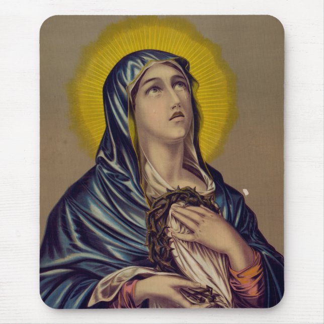 Stabat Mater unsere Lady der Trauern Mousepad (Vorne)