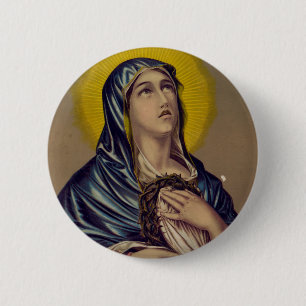Stabat Mater Unsere Liebe Frau der Schmerzen Button