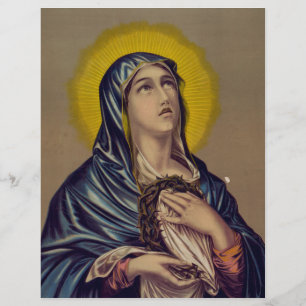 Stabat Mater Unsere Liebe Frau der Schmerzen Flyer