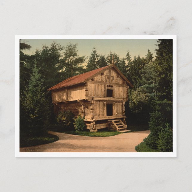 Stabbur, Oslo, Norwegen Postkarte (Vorderseite)